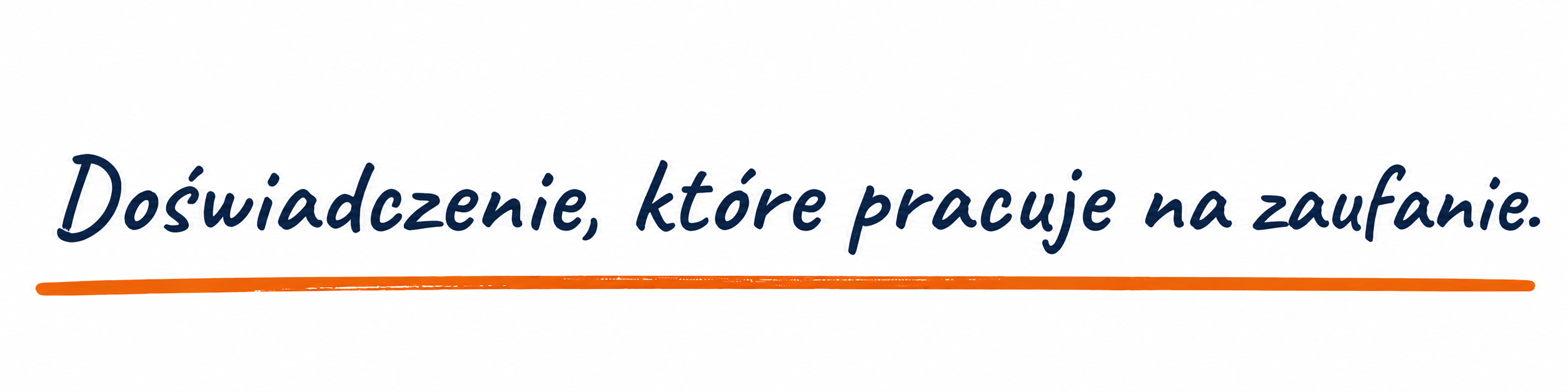 Doświadczenie, które pracuje na zaufanie