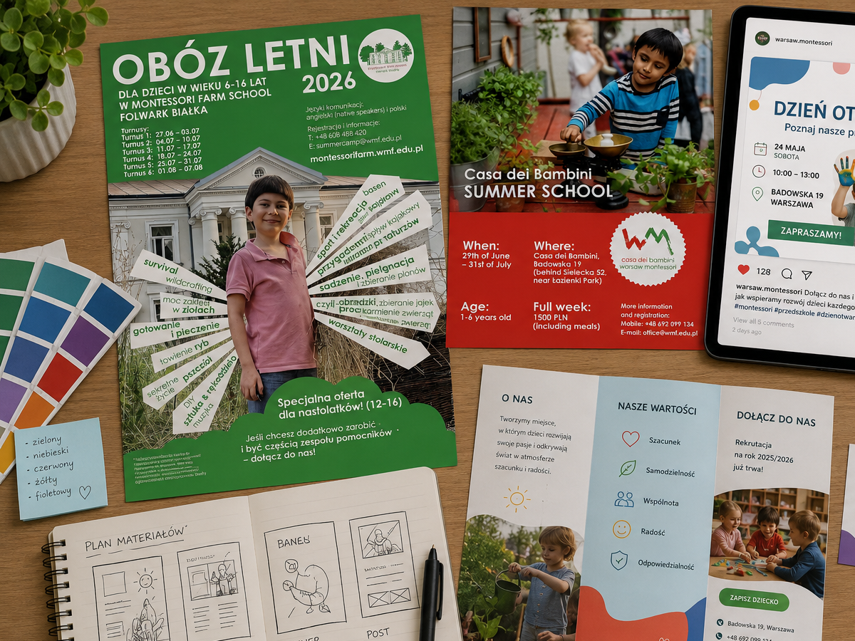 Materiały graficzne dla placówki